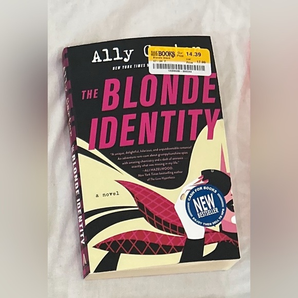 The Blonde Identity Novel by Ally Carter - Picture 1 of 1